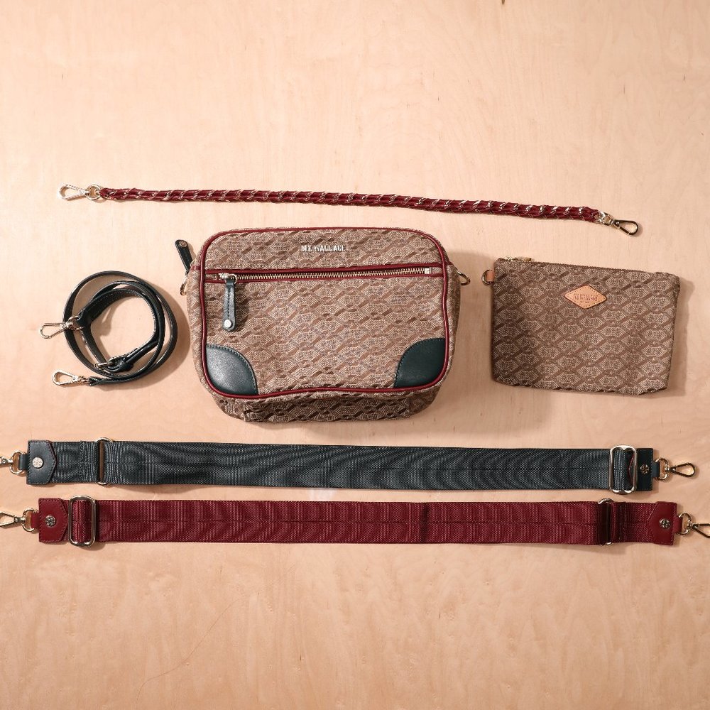 Logo Jacquard MZ Wallace Small Crosby